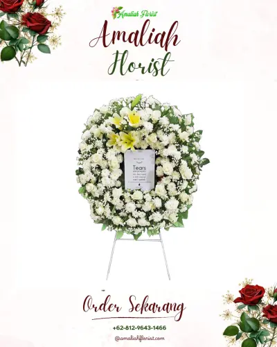 Krans Bunga Duka Cita di Udanwuh